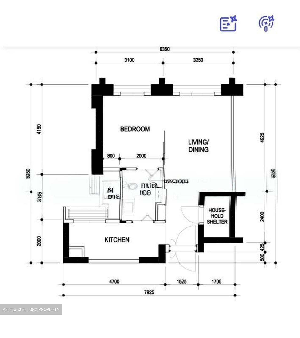 Blk 35 Skyresidence @ Dawson (Queenstown), HDB 2 Rooms #549573141